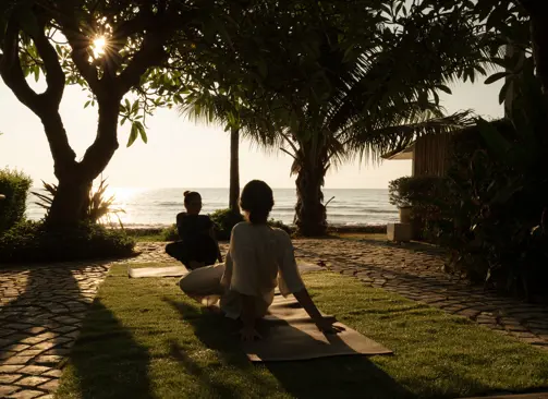 Aleenta Hua Hin Pranburi Luxury Resort Thailand Ayurah Wellness Retreat Yoga Dmalou DMFD5442