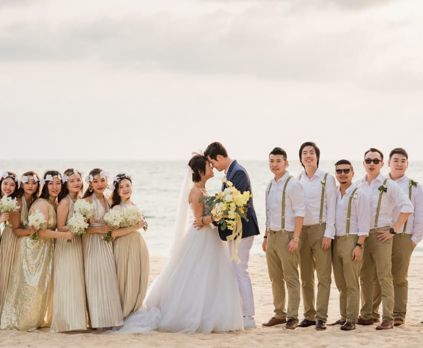 Beach Wedding Heaven in Thailand - Aleenta Resorts & Spas