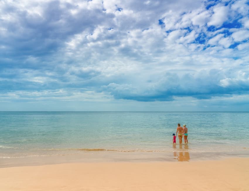 Family Beach Fun - Aleenta Phuket Resort & Spa